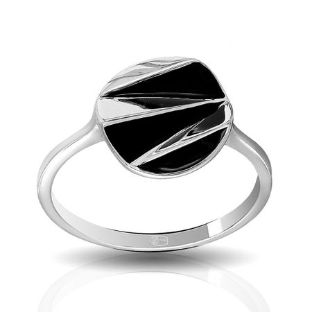 Кольцо из серебра с эмалью 990₽