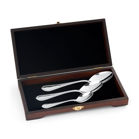 Серебряный набор ложек 3 предмета 74930₽