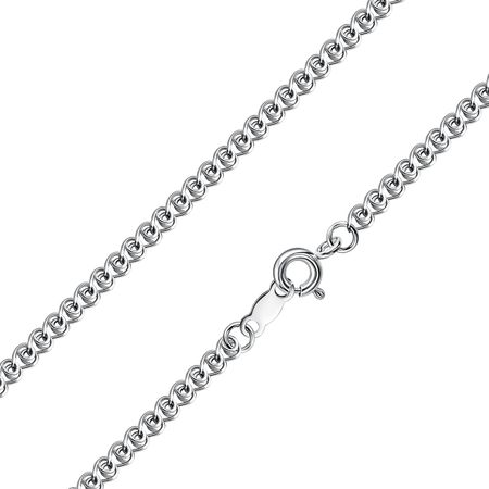 Серебряная цепочка Лав с алмазной гранью 1190₽