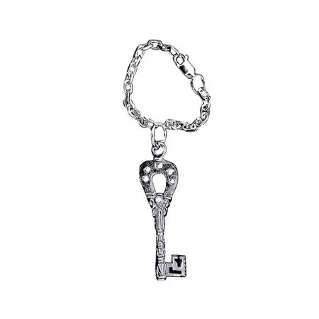 Серебряный брелок для ключей Ключ-подкова 4340₽