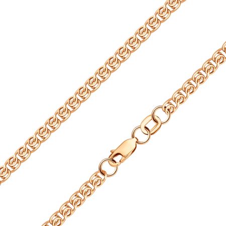 Золотая пустотелая цепочка Лав 80430₽