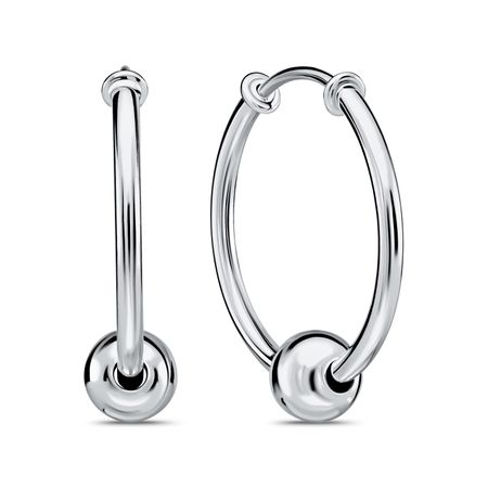 Серебряные серьги-конго 1290₽