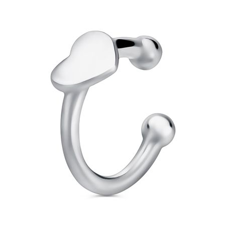 Серебряная серьга с родированием 590₽