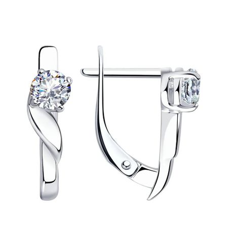 Серьги SOKOLOV из серебра с фианитами 2090₽