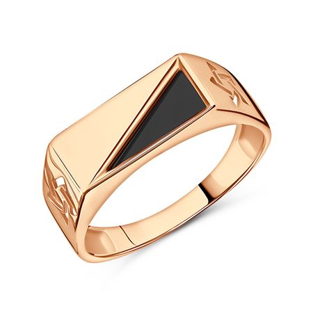 Золотая печатка с фианитом 17990₽