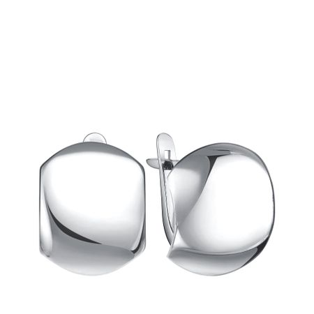 Серебряные серьги с родированием 3290₽