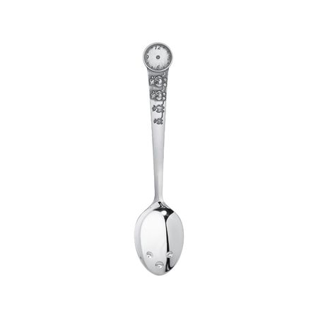 Серебряная детская ложка Утята с чернением 7080₽