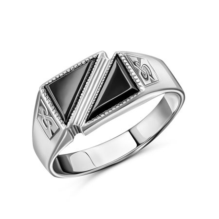 Серебряная печатка с фианитами 3500₽