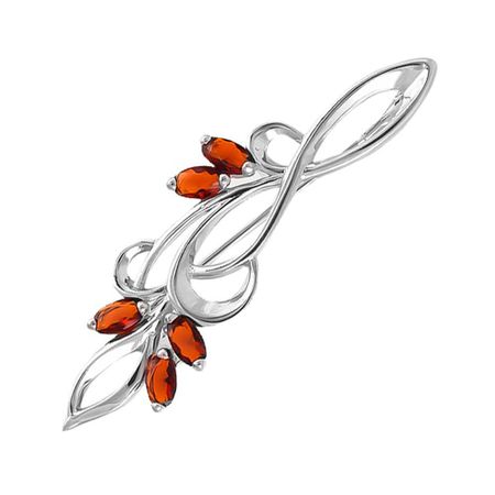 Брошь из серебра с гранатом 2990₽