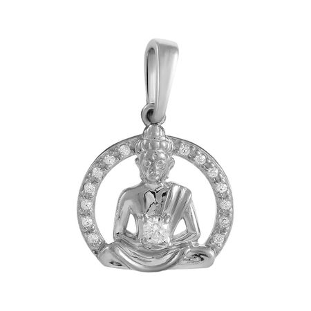 Подвеска TALANT Будда из серебра с фианитами 1100₽