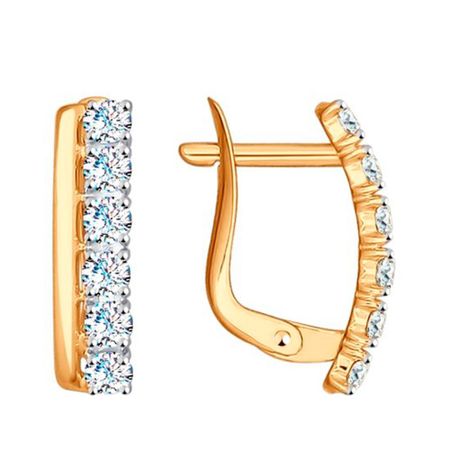 Серьги SOKOLOV из золота с фианитами 44990₽