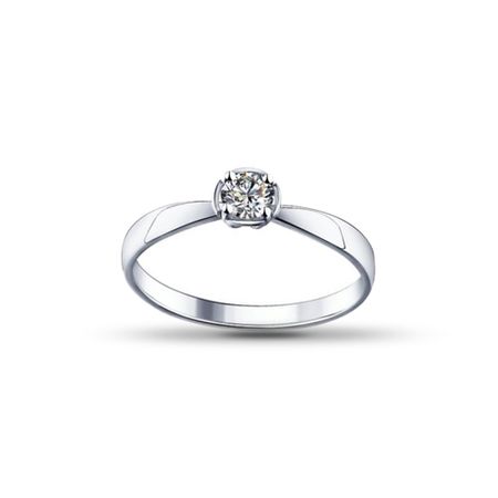 Кольцо SOKOLOV из серебра с кристаллом 990₽