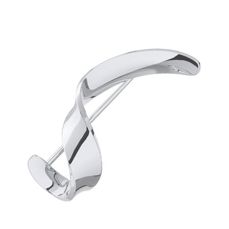 Серебряная брошь с родированием 990₽