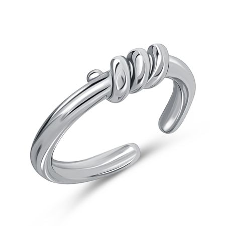 Серебряная серьга с родированием 1190₽