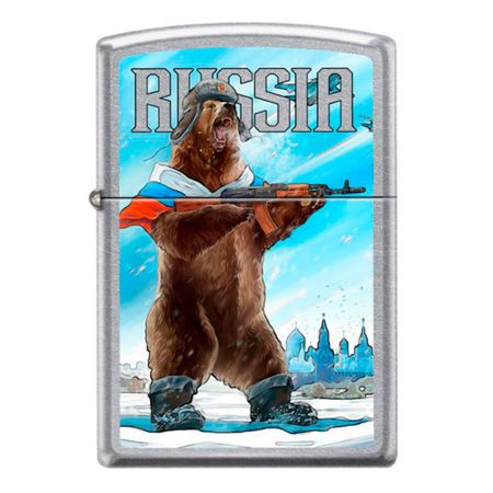 Зажигалка ZIPPO Русский медведь 2190₽
