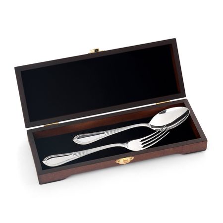 Серебряный десертный набор 2 предмета 51410₽