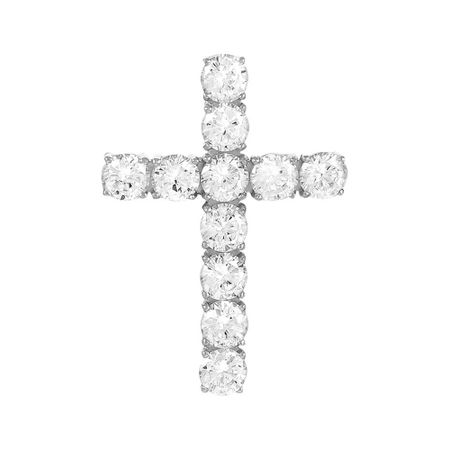Подвеска-крестик TALANT из серебра с фианитами 1890₽