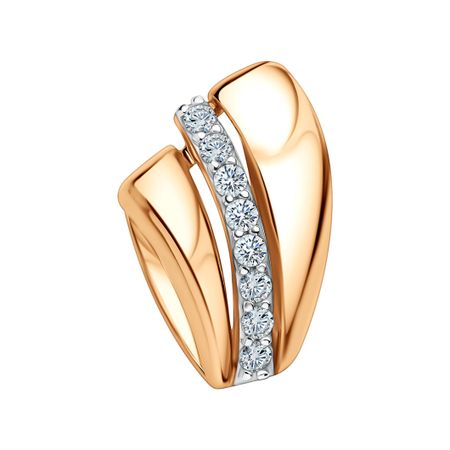 Золотая подвеска с фианитами 17490₽