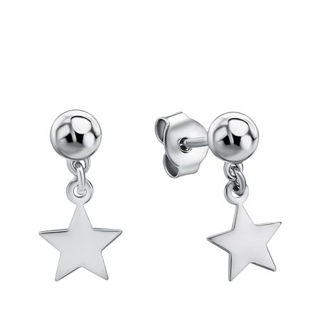 Серебряные серьги с родированием 1190₽