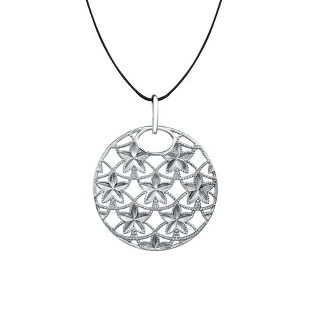 Серебряная подвеска с родированием 1790₽