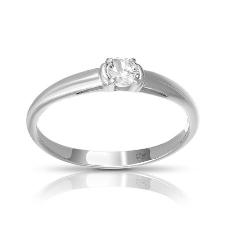Кольцо из серебра с фианитом 990₽
