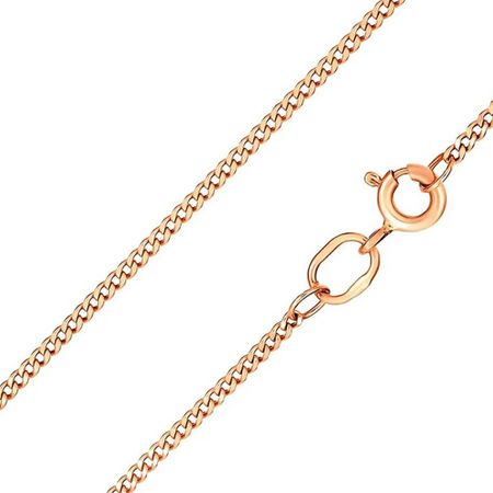 Золотая полновесная цепочка Панцирь с алмазной гранью 46230₽