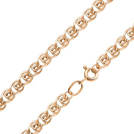 Серебряная цепочка Лав с позолотой 1590₽