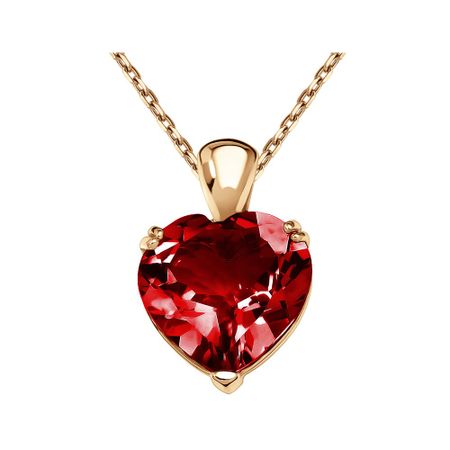 Золотая подвеска с кристаллом 16490₽