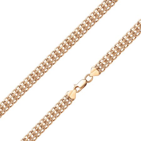 Золотой браслет ручного плетения Каприз 124340₽