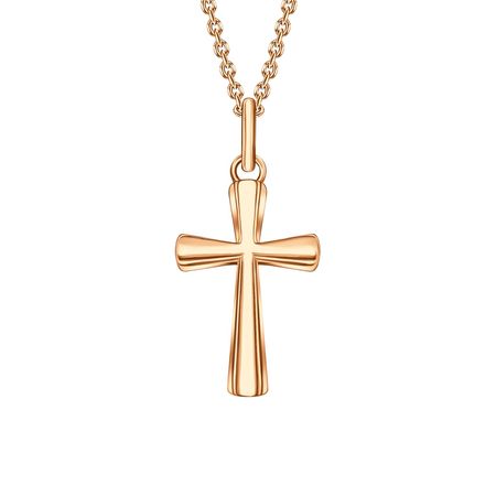 Золотая подвеска Крест 12490₽