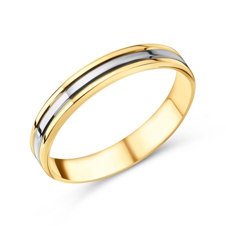 Золотое обручальное кольцо 4 мм 40530₽