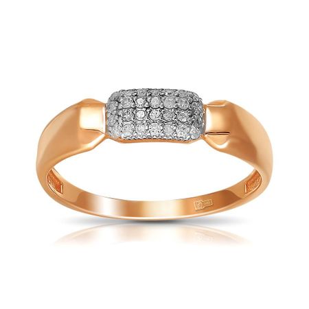 Золотое кольцо с бриллиантами 37990₽