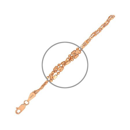 Золотая цепочка Косичка из 3 цепей 134190₽