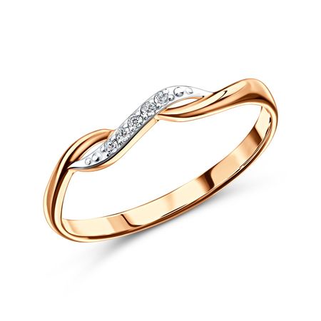 Золотое кольцо с бриллиантами 25990₽