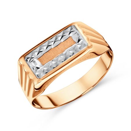 Золотая печатка с алмазной гранью 32160₽