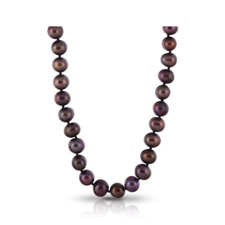 Бусы из жемчуга с золотым замком 459990₽