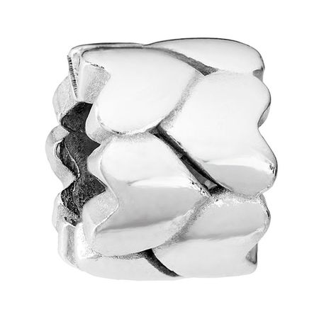 Подвеска-шарм Сердце из серебра 490₽