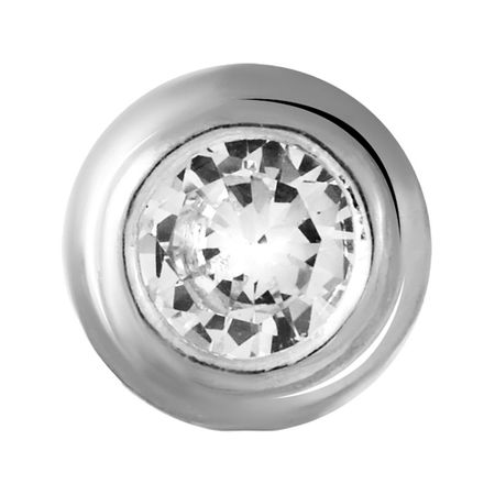 Подвеска из серебра с фианитом 249₽