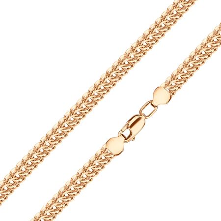 Полновесная золотая цепь ручного плетения 388930₽