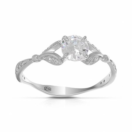 Кольцо TALANT из серебра с фианитами