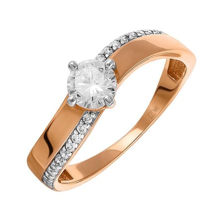 Кольцо TALANT из золота с фианитами 23390₽