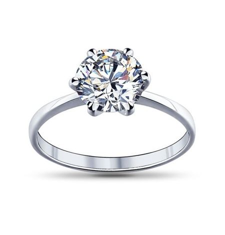 Кольцо SOKOLOV из серебра с фианитом 1290₽