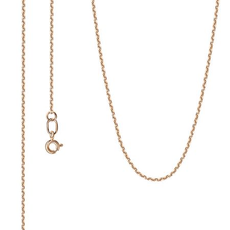 Серебряная цепочка Якорь с позолотой 790₽