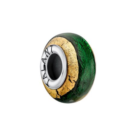 Серебряный шарм с муранским стеклом 590₽