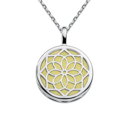 Серебряная подвеска с агатом и неоном 3930₽