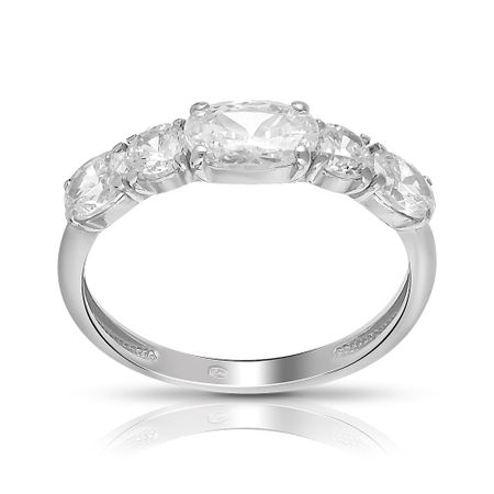 Кольцо SOKOLOV из серебра с фианитами 990₽