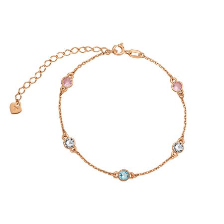 Серебряный браслет с фианитами 1850₽