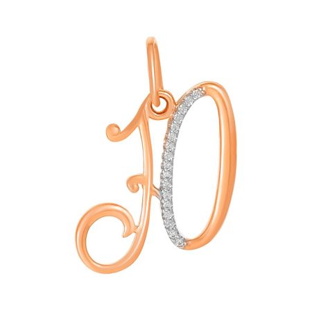 Золотая подвеска с фианитами 20990₽