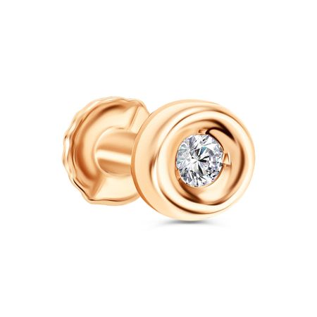 Золотой пирсинг с фианитом 4990₽