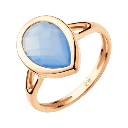 Золотое кольцо с агатом 27990₽